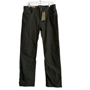 PrAna NWT Men’s Standard Fit Straight Leg Brion Pant II Dark Iron Size 40